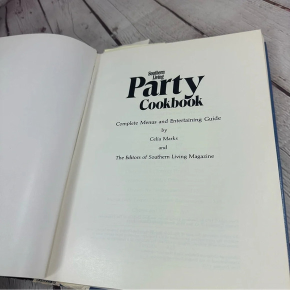 vintags southern living party cookbook 1972 first printing - Picture 8 of 11